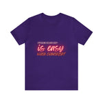 ‘Friendship is easy when convenient’ Unisex T-Shirt